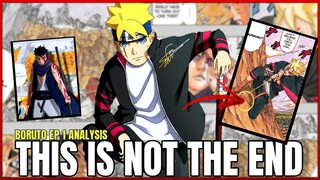 Boruto Ep 1 Deep Analysis Part-2 | Kawaki destroyed the Village but...Boruto has Sasuke's Headband