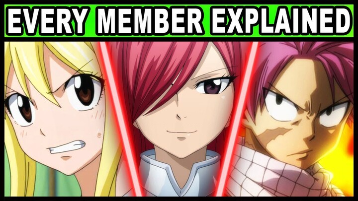 Every Team Natsu Member and Their Powers Explained! | Fairy Tail Magic and Abilities Breakdown