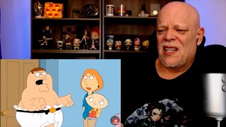 FAMILY GUY REACTION TRY NOT TO LAUGH | Toe Sucker 😂😂