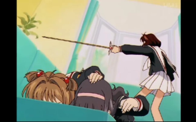 【Chiyo】When encountering danger, Sakura will always protect Chiyo first.