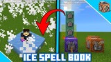 Ice Spell Book in Minecraft using Command Blocks 🧊