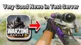 Very Good News in Warzone Mobile Beta Test Server
