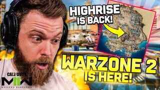 First Game on Call of Duty Warzone 2! NEW MAP REACTION!