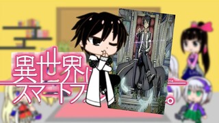 Isekai wa Smartphone to tomo ni React to Touya as Kirito