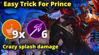 EASY WAY TO PLAY PRINCE WITH UNLIMITED INTEREST GOLD | MLBB MAGIC CHESS BEST SYNERGY COMBO TERKUAT