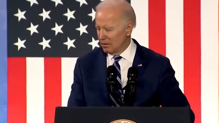 Biden's confusing behavior