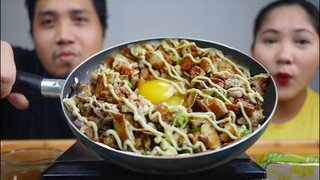 TUNA & TOFU SISIG COOKBANG | SWAK SA BUDGET | COLLAB WITH @Rick Rock Foodie