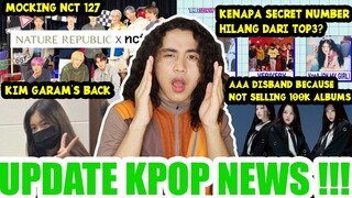 Kronologi NCT 127 diremehkan Nature Republic, Secret Number Keluar Top 3, TripleS AAA Bubar