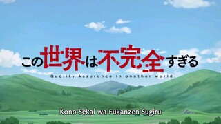 Ep. 1 Kono Sekai wa Fukanzen Sugiru - Sub Indo