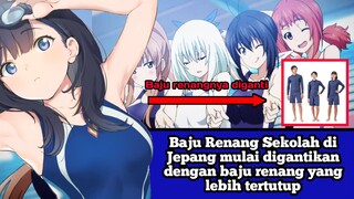 Baju Renang Sekolah di Jepang mulai digantikan dengan baju renang yang lebih tertutup #VCreators