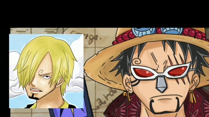 Sebuah gambar dapat mengetahui siapa saja yang ada di One Piece dan ciri-ciri siapa yang ada di dala