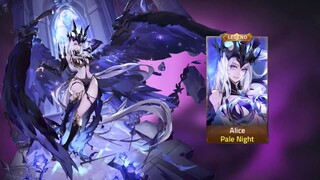 Alice Legend Skin - Pale Night Full Wallpaper, Animation, Skills | Mobile Legends Adventure