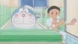 Cảnh tắm hiếm hoi giữa Doremon và Nobita