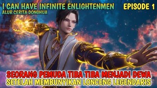 SEORANG MANUSIA YANG MENJADI DEWA SETELAH MEMBUNYIKAN LONCENG LEGENDARIS ‼️ ALUR CERITA DONGHUA ‼️