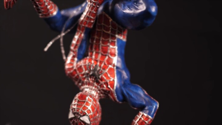 [Handmade] The most detailed method of making Spider-Man figures, hanging Spider-Man figures