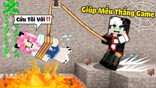 REDHOOD THỬ THÁCH 24H LÀM NGƯỜI TỐT CỨU MỀU TRONG MINECRAFT*MỀU SINH TỒN MINECRAFT CHẾ DỘ SIÊU PRO