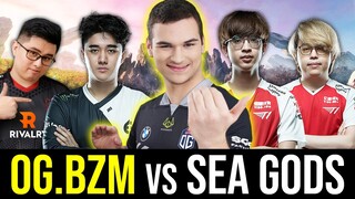 OG.bzm meet SEA Gods in RANKED - MATCH MVP!