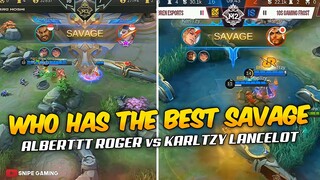 KARLTZY SAVAGE vs ALBERTTT SAVAGE MLBB WORLD CHAMPIONSHIP