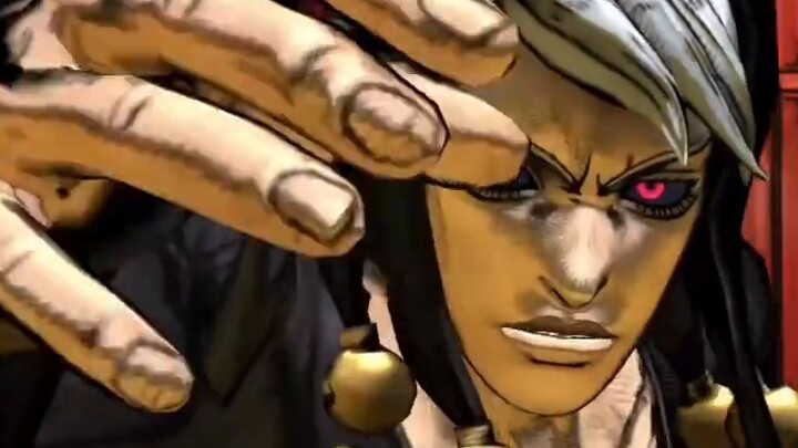 JoJo's Bizarre Adventure Star Wars Jotaro Kujo vs. Risotto Nero Players' exciting battle