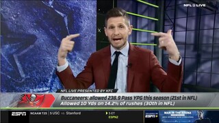 NFL LIVE | Dan Orlovsky breaks NFC race - Tom Brady is "unstoppable", Bucs will win NFC, not Packers