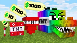 Minecraft but I can Buy OP TNT