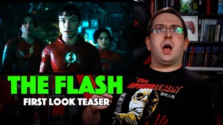 REACTION! The Flash First Look Teaser Trailer #1 - Ezra Miller Movie 2022