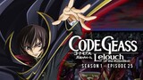 Code Geass: Hangyaku no Lelouch Episode 25 End Subtitle Indonesia