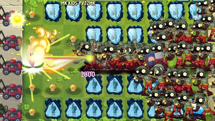 Chỉ 2 plant này mới có thể tiêu diệt 100 Firebreather zombies với 1 plant food - MK Kids