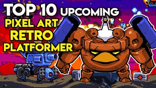 Top 10 Upcoming Pixel Art Retro Platformer Indie Games on Steam (Part 4)