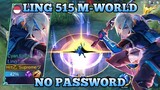 Script Skin Ling 515 M-World Full Effects & Voice | No Password - Mobile Legends