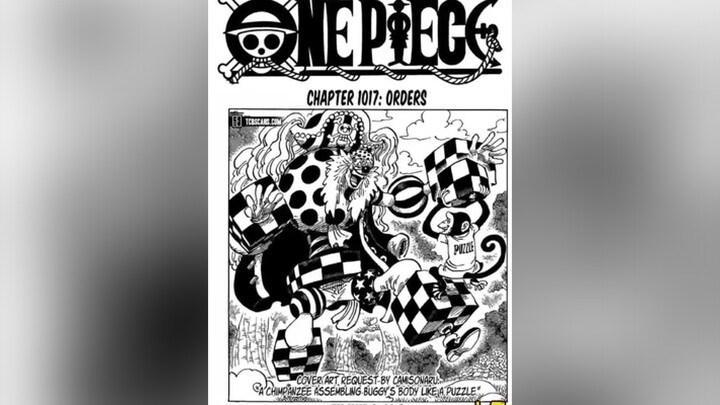 One Piece chap 1017onepiece chap anime manga luffy