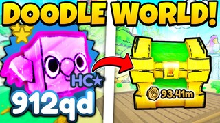 *NEW* DOODLE WORLD UPDATE IS HERE! SECRET PETS, CHEST, DOODLE COINS + SECRET LUCK! (Pet Simulator X)