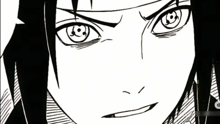 Comparing Kishimoto's original paintings and animations, the tension of the original paintings is a 