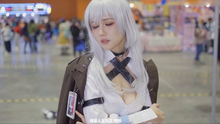 [David Photography] A big collection of girls in the comic exhibition! There are so many girls with invincible looks! Too spicy! Guangzhou CP29mini fairy appearance ~ 4K upgrade! Azur Lane ~ Arknights