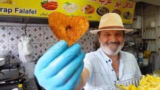 CRAZY STREET FOOD IN TURKEY! KING OF FALAFEL + BIGGEST STREET MARKET IN ISTANBUL