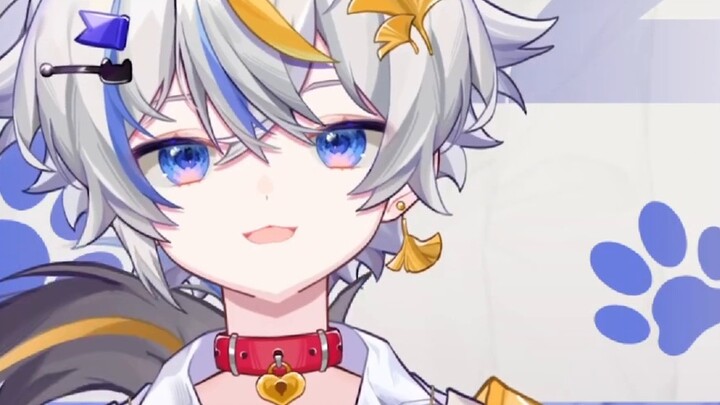 [Live2d model display] Would you like such a gentle and cute white fox boy?