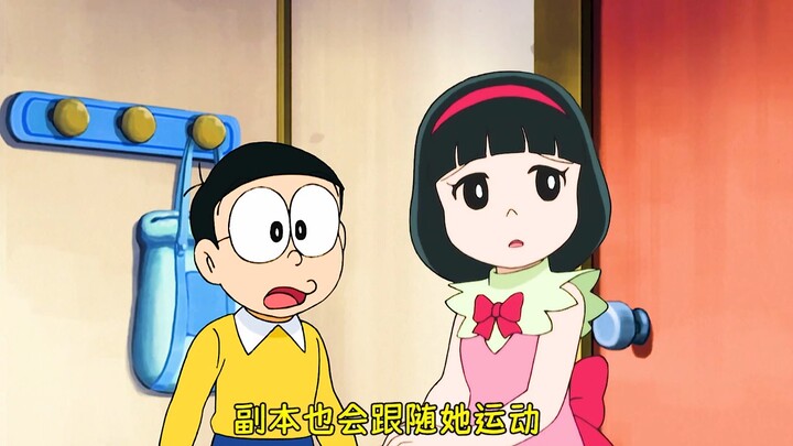 哆啦A梦：蓝胖子请了女明星到自己家，拍照唱歌一条龙，太幸福了