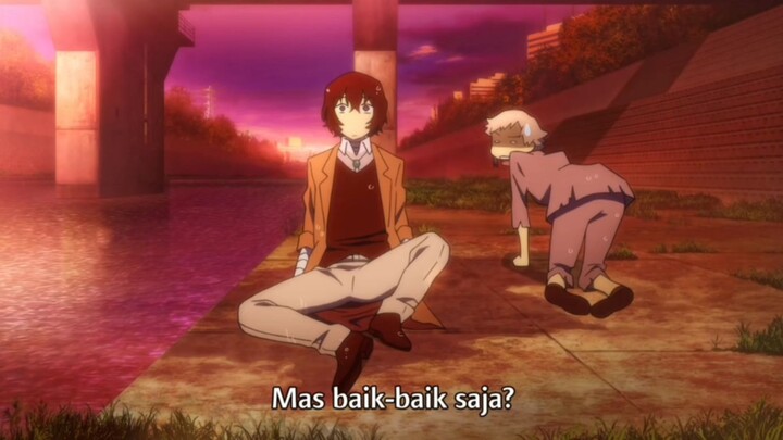 Maniac bunuh diri "dazai san" Tittle : Bungou stray dogs 1