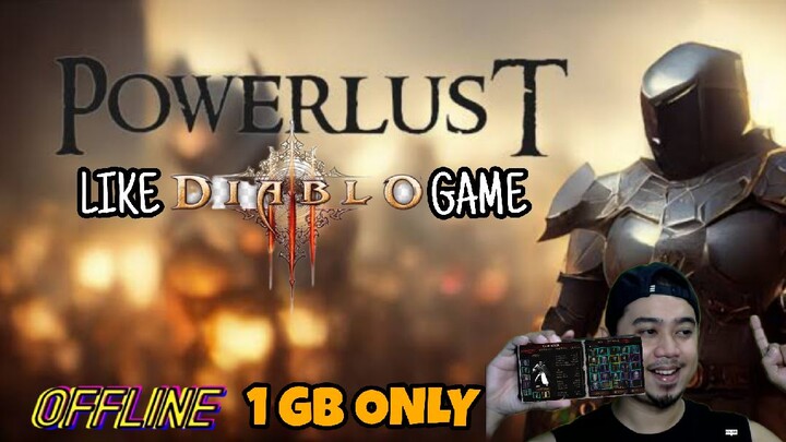 Like Diablo Game - Powerlust Action RPG Mobile Gameplay for IOS and Android