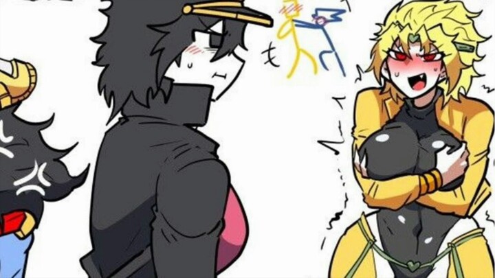 JOJO's wonderful meme picture, but Jotaro's special