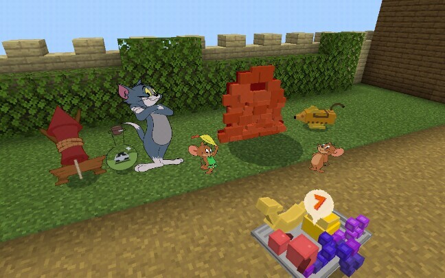 [MC Bedrock Edition] Tom and Jerry Happy Chase 3D Edition (หมอก)