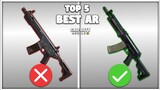 TOP 5 Best Assault Rifles In CODM Battleroyale | Best AR Gunsmith | CODM TIPS AND TRICKS