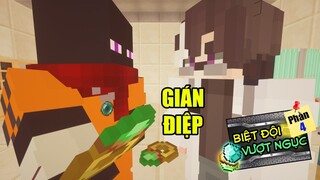 Minecraft Biệt Đội Vượt Ngục (Phần 4) #6- GIÁN ĐIỆP CỦA ZERO LÀ AI ? 👮‍♂️ vs 😎