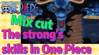 [ONE PIECE]   Mix cut |  The strong's skills in One Piece