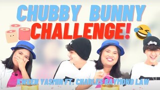 CHUBBY BUNNY CHALLENGE FT CHARLES RAYMOND LAW AT ANYMIND STUDIO | KWEEN YASMIN