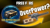 The most dangerous attachments? VSS Ripper Bullet Initial Review. Free Fire