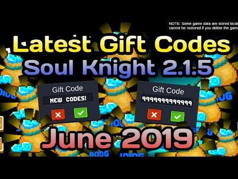 June 2019 Soul Knight Gift Codes | Epic Loot!🔥