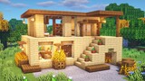 Minecraft : Tutorial Cara Membuat Rumah Survival Birch | Cara Membuat Rumah di Minecraft