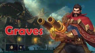 Wild Rift Closed Beta: Graves (Marksman) Gameplay