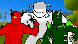3 Creatures Animated ¦ Rocket Royale
